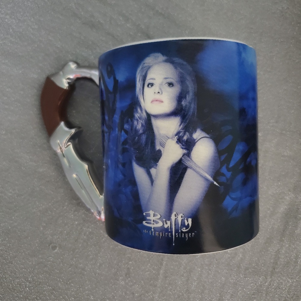 Buffy the Vampire Slayer Dagger Handle Mug Surreal Entertainment 2020 Blue
